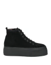 La Cabala Woman Sneakers Black Size 7 Leather