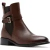 La Canadienne Aiden Waterproof Buckle Boot In Brown