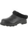 La Canadienne Always Waterproof Genuine Shearling Lined Clog In Black