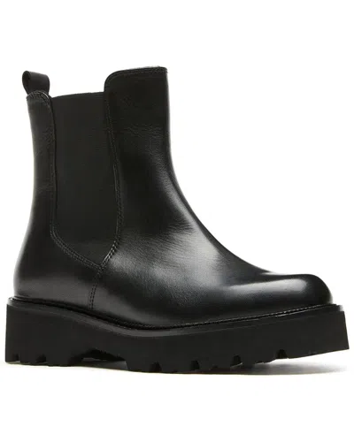 La Canadienne Amusing City Dry™ Waterproof Leather Bootie In Black