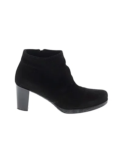 Pre-owned La Canadienne Ankle Boots In Black