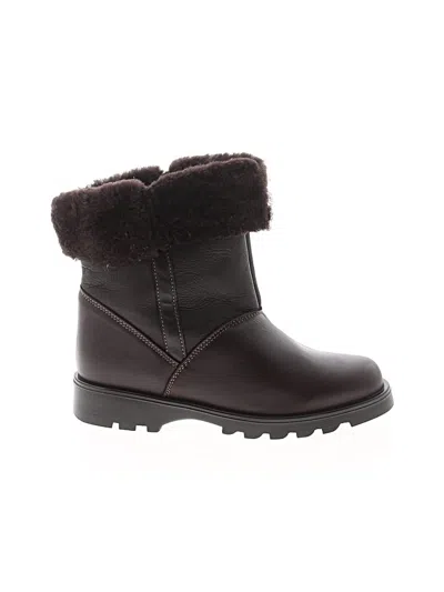 Pre-owned La Canadienne Ankle Boots In Brown