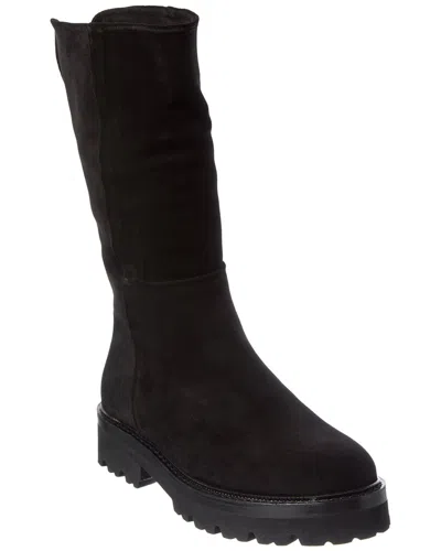 La Canadienne Arkansas Suede Boot In Black