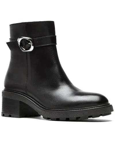 La Canadienne Avon Suede Bootie In Black