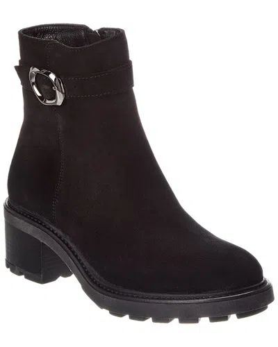La Canadienne Avon Suede Bootie In Black