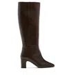 La Canadienne Barett Leather Pull On Boot In Black
