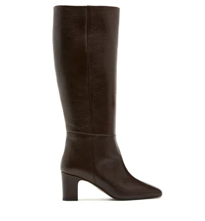 La Canadienne Barett Leather Pull On Boot In Black