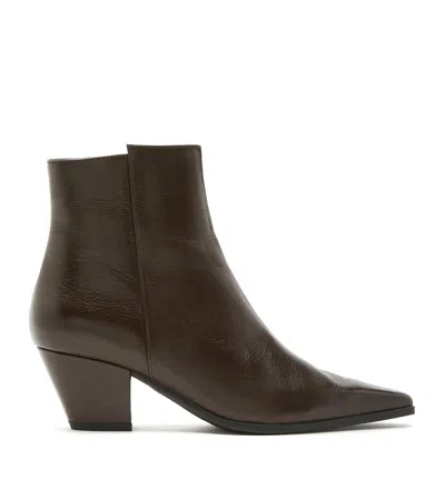 La Canadienne Becks Leather Bootie In Brown