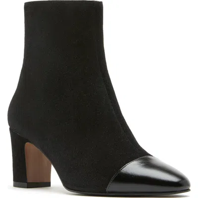 La Canadienne Benjamin Leather Bootie In Black
