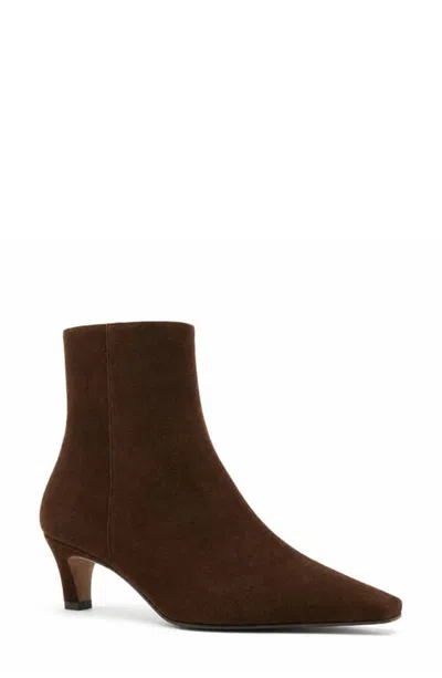 La Canadienne Bev Waterproof Leather Bootie In Brown