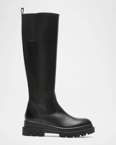 La Canadienne Boden Leather Knee-high Boots In Black