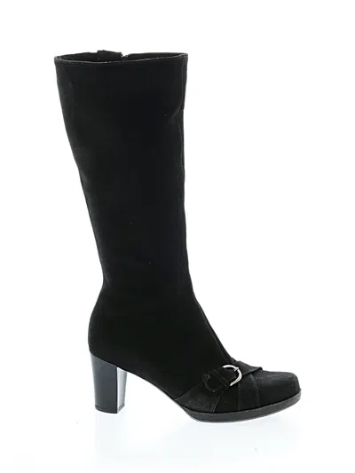 Pre-owned La Canadienne Boots In Black