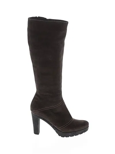 Pre-owned La Canadienne Boots In Gray