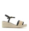 La Canadienne Carson Raffia Espadrille In Multi