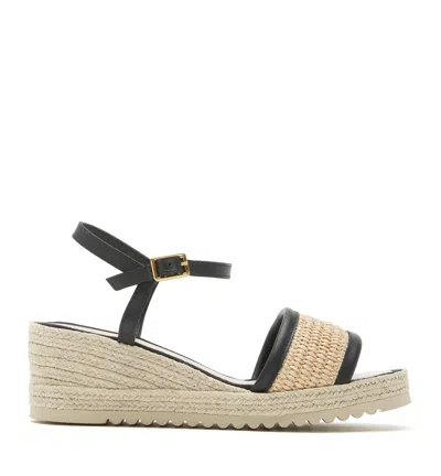 La Canadienne Carson Raffia Espadrille In Multi