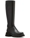 La Canadienne Carter Leather Boot In Black