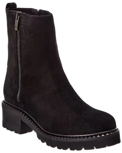 La Canadienne Crew Suede Bootie In Brown