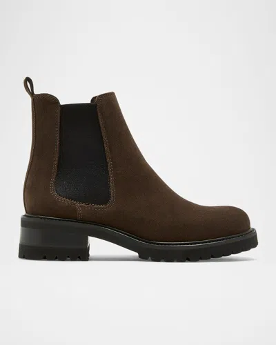 La Canadienne Paxton Waterproof Chelsea Boot In Brunette