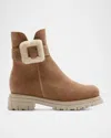 La Canadienne Dax Waterproof Genuine Shearling Lined Boot In Biscotti