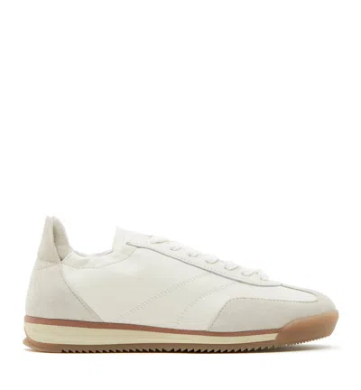 La Canadienne Denver Leather Sneaker In White