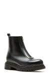 La Canadienne Deon Genuine Shearling Waterproof Bootie In Black