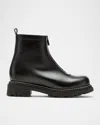 La Canadienne Deon Genuine Shearling Waterproof Bootie In Black