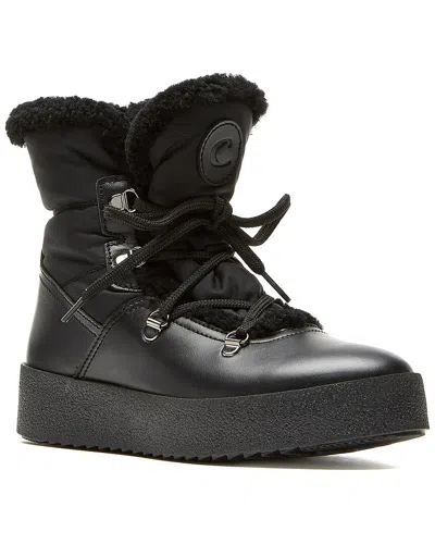 La Canadienne Eddie Leather Boot In Black
