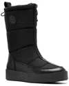 La Canadienne Eliza Leather Boot In Black