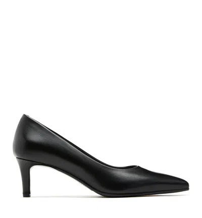 La Canadienne Esther Leather Pump In Black