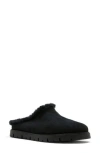 La Canadienne Eva Shearling Lined Slipper In Multi