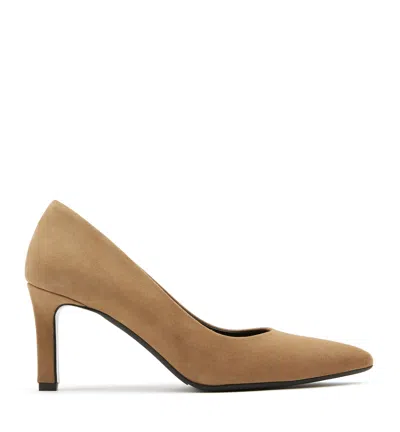 La Canadienne Evelene Suede Pump In Toast