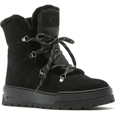 La Canadienne Excellent Waterproof Boot With Genuine Shearling Trim In Multi