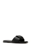 La Canadienne Farrah Slide Sandal In Black