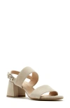 Shop La Canadienne Flemming Sandal In Cloud Suede