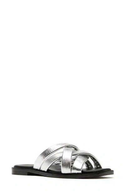 La Canadienne Fox Slide Sandal In Multi