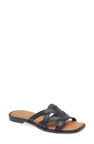 La Canadienne Francine Sandal In Animal Print