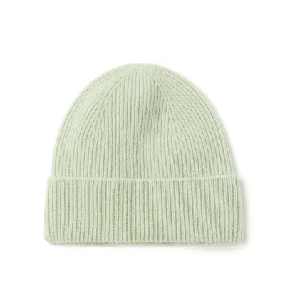 La Canadienne Haider Cashmere Beanie In Sage