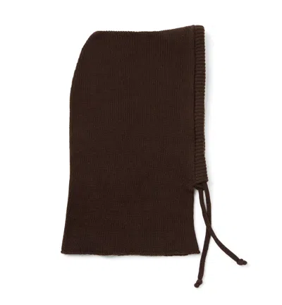 La Canadienne Haigen Cashmere Hood In Brown