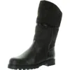 La Canadienne Harlan Womens Faux Fur Lined Fur Mid-calf Boots In Brown