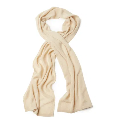 La Canadienne Harleigh Cashmere Scarf In Beige