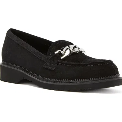 La Canadienne Harriet Bit Loafer In Black