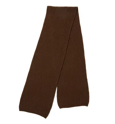 La Canadienne Hatcher Cashmere Scarf In White