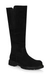 La Canadienne Helene Genuine Shearling Waterproof Boot In Black