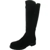 La Canadienne Helene Womens Lined Suede Knee-high Boots In Black