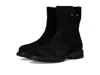 La Canadienne Hunter Genuine Shearling Lined Waterproof Boot In Black