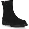 La Canadienne Hogan Waterproof Genuine Shearling Lined Boot In Black