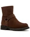 La Canadienne Hyatt Waterproof Suede Bootie In Brown