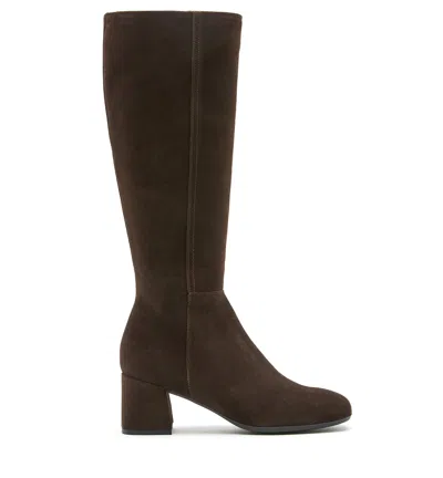 La Canadienne Jaxson Suede Boot In Brunette