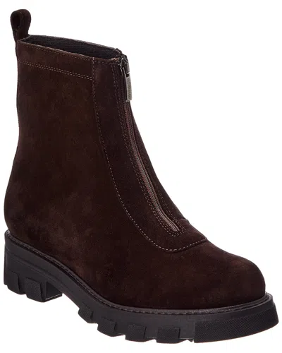 La Canadienne Keith Suede Bootie In Brown