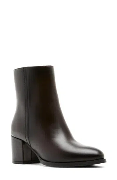 La Canadienne Kent Leather Bootie In Brown Leather
